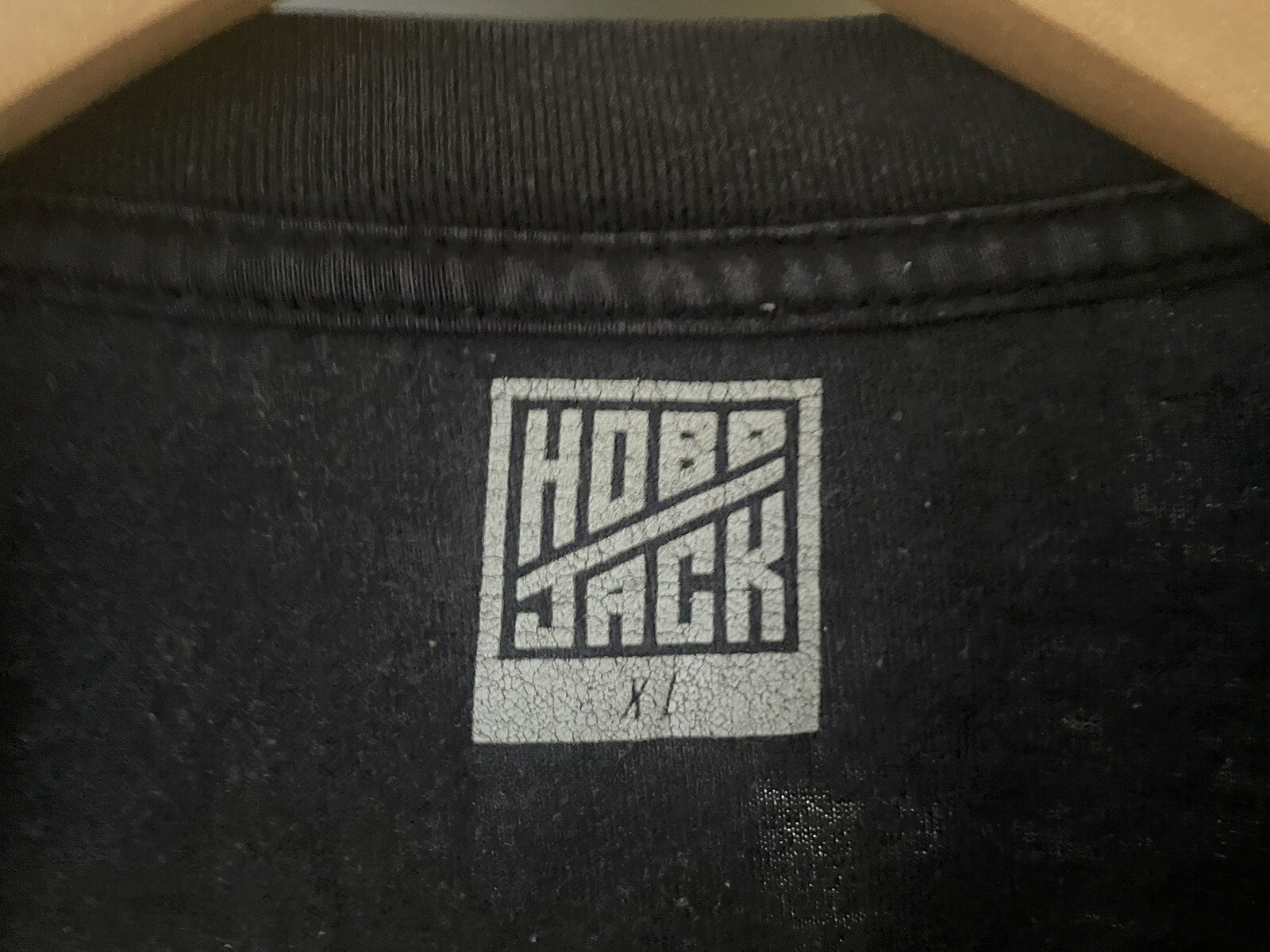 HOBOJACK Black Round Neck Sleeveless Tshirt Size XL Good Condition eBay