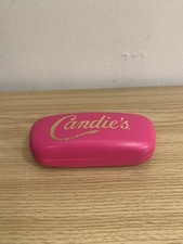 Candies Hard Case Eyeglasses or Sunglasses Hot Pink 6x2.5 Inches