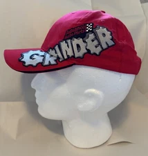 Red Advance Auto Parts Grinder Monster Jam Truck Strapback Hat Cap NWOT