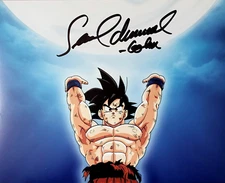 Goku Signed Photo Dragon Ball Z DBZ Sean Schemmel Autograph Anime 8x10 !