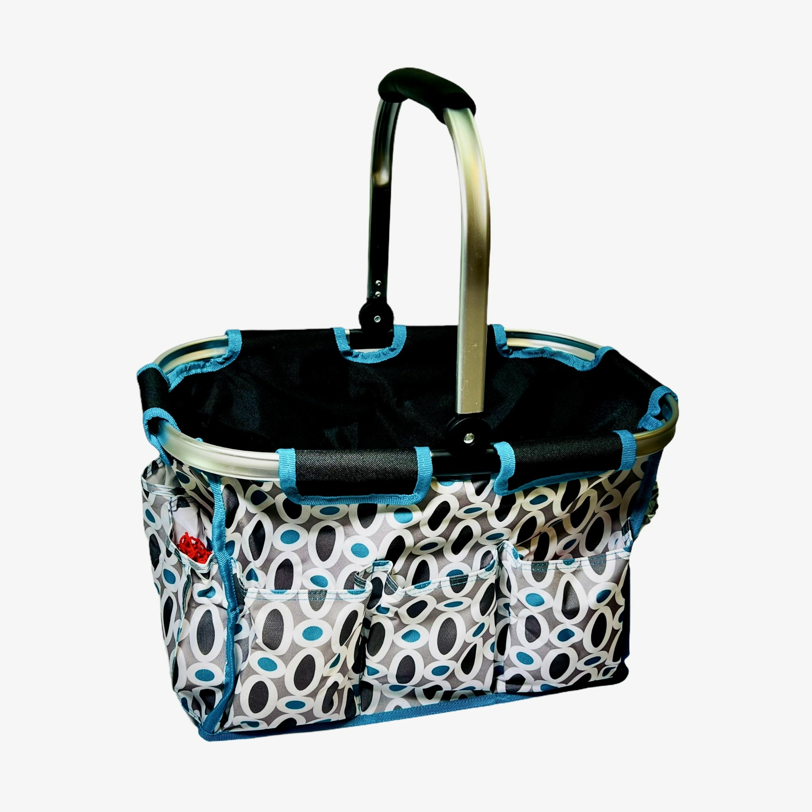 Insulated Market & Picnic Basket Modern Links 786411242092 eBay