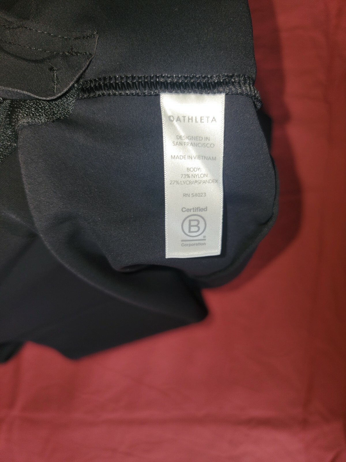 ATHLETA Interstellar Tight  Black Work Travel Com… - image 10