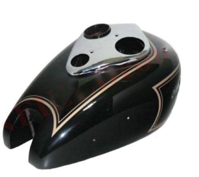 Ariel Square Four 4 Red Hunter Black Golden Stripe Fuel Tank With Cap & Tap GEc