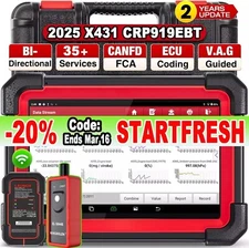 2025 LAUNCH CRP919E BT PRO ELITE OBD2 Car Diagnostic Tool Scanner ECU Key Coding