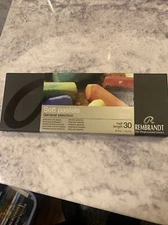 Rembrandt Soft Pastel Cardboard Box Set - 30 Half Stick General Selection