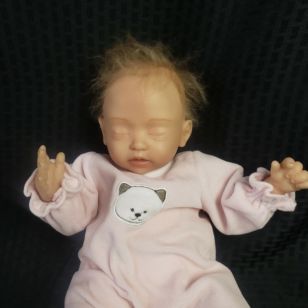 Ashton Drake Galleries Reborn Baby Doll Girl Vinyl Doll Artist Mayra Garza  18