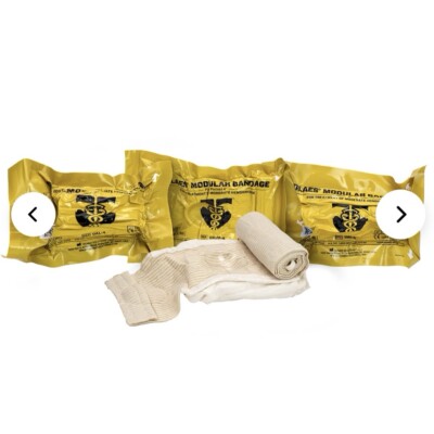 TacMed Solutions OLAES Modular Bandage - 6  Emergency First Aid Kit, EXP 01/2024