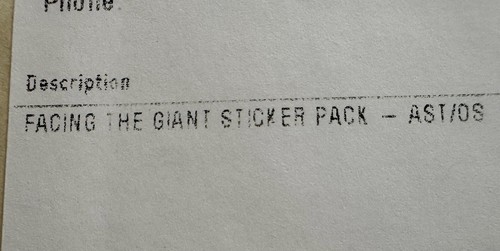 Shepard Fairey “Facing The Giant” 30th Anniversary Sticker Set 2019. Obey Dface. - Picture 5 of 5