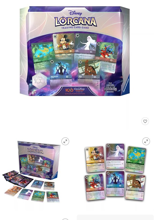 Ravensburger Disney Lorcana Trading Card Game: Collector's Edition Gift Set 