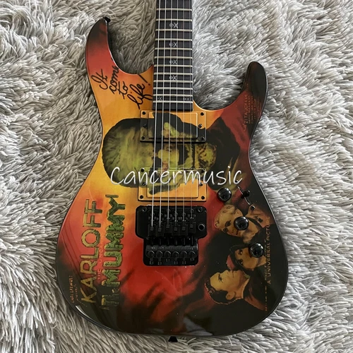 Kirk Hammett KH-2 Electric Guitar Karloff The Mummy Rosewood Fretboard Hot Sale