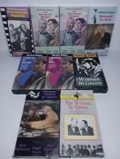 Lot 9 Sherlock Holmes Vhs Vintage