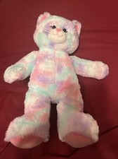 Build A Bear Plush Pastel Swirl Kitty Cat 16 Inch 2018