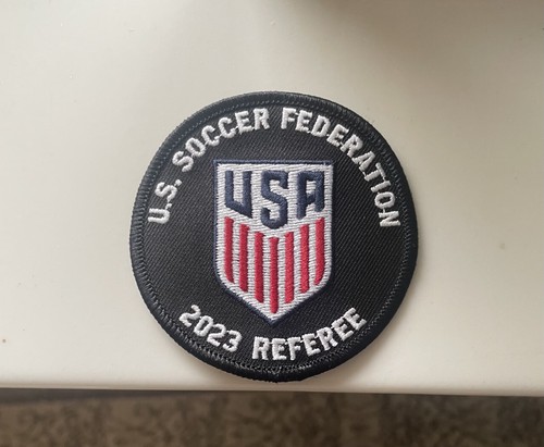 2023-ussf-soccer-referee-badge-patch-us-soccer-federation-new-ebay