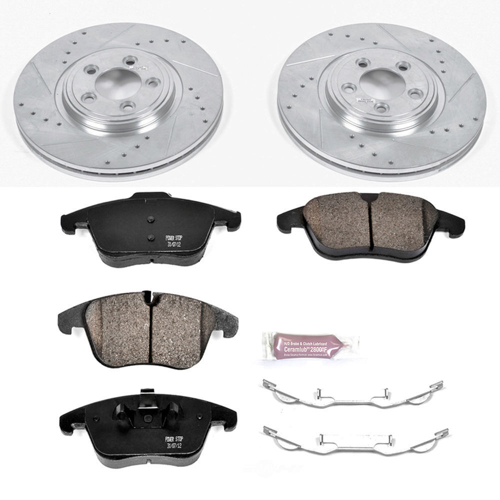 PowerStop Brake Kit | 2007–2008 Jaguar S-Type (KOE5639) main image 1