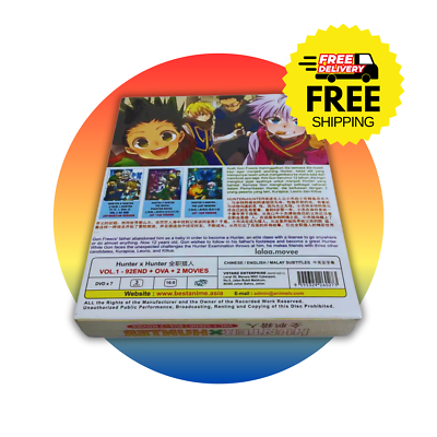 HUNTER×HUNTER OVA G.I DVD ポストカード セット Hunter 1999 Complete Anime DVD 92 Eps + OVA + 2 Movie