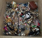 New ListingVintage/Retro/Modern Costume Scrap/Upcycle Grab Bag Jewelry Lot (BOX C) ~ 16 LBS