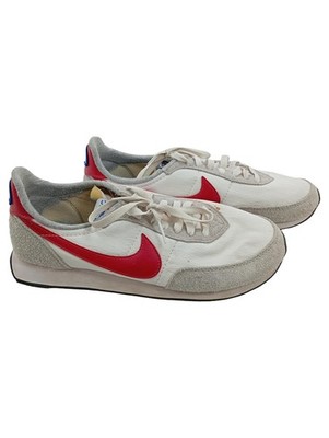 Nike Waffle Trainer 2 Athletic Club Herren Sneaker Gr. 42,5 Weiß Rot Retro