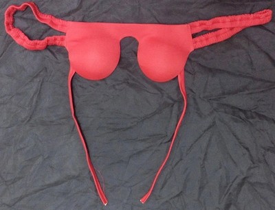3 Pcs Egyptian Handmade Solid Bra Dina Professional Red Color