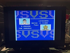 Tecmo World Wrestling for Nintendo NES 1990 Edition, Tested Working