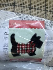 Craftways Latch Rug Kit Sweatered Scottie 27x20  133716