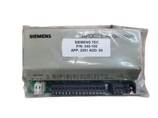 Siemens 540 100 APOGEE TEC Box Equipment Controller Open box