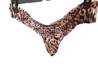Vitty Women’s 2X Plus Thong Panties Pink/Black Leopard Animal Print 1 Pack — photo 5