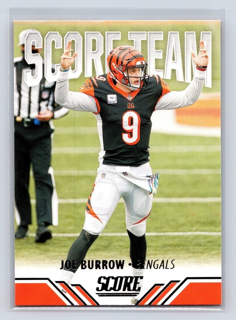 2021 Joe Burrow Score Football #ST8 Cincinnati Bengals Panini NM