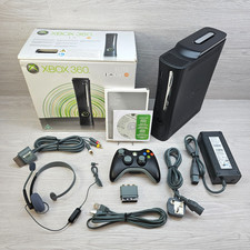 Microsoft Xbox 360 Elite 120GB Console PAL Boxed Black Fully Tested