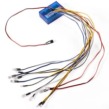 1 Set 12 LED Lights Kit For HSP Traxxas TAMIYA Axial SCX10 1/10 1/8 RC Car xx