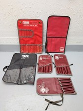 VINTAGE SNAP-ON, MATCO, MAC, S-K TOOLS, ROLL TOOL POUCHES, 6PC, USA