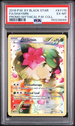 Shaymin graded PSA 6 for sale on eBay