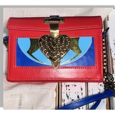 Disney Descendants "Good & EVIE" Crossbody Heart Evil Queen Studded Purse