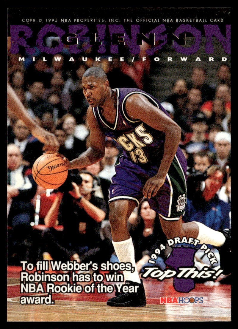 1994-95 Hoops Top This! Glenn Robinson/Chris Webber Milwaukee Bucks #421