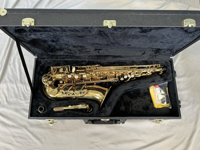 #ad BEAUTIFUL EXCELLENT BUFFET CRAMPON ALTO SAXOPHONE MPIECE CASE EXTRAS $499.99