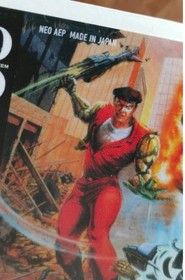 Robo Army Neo Geo Aes SNK insert stickers sticker label  