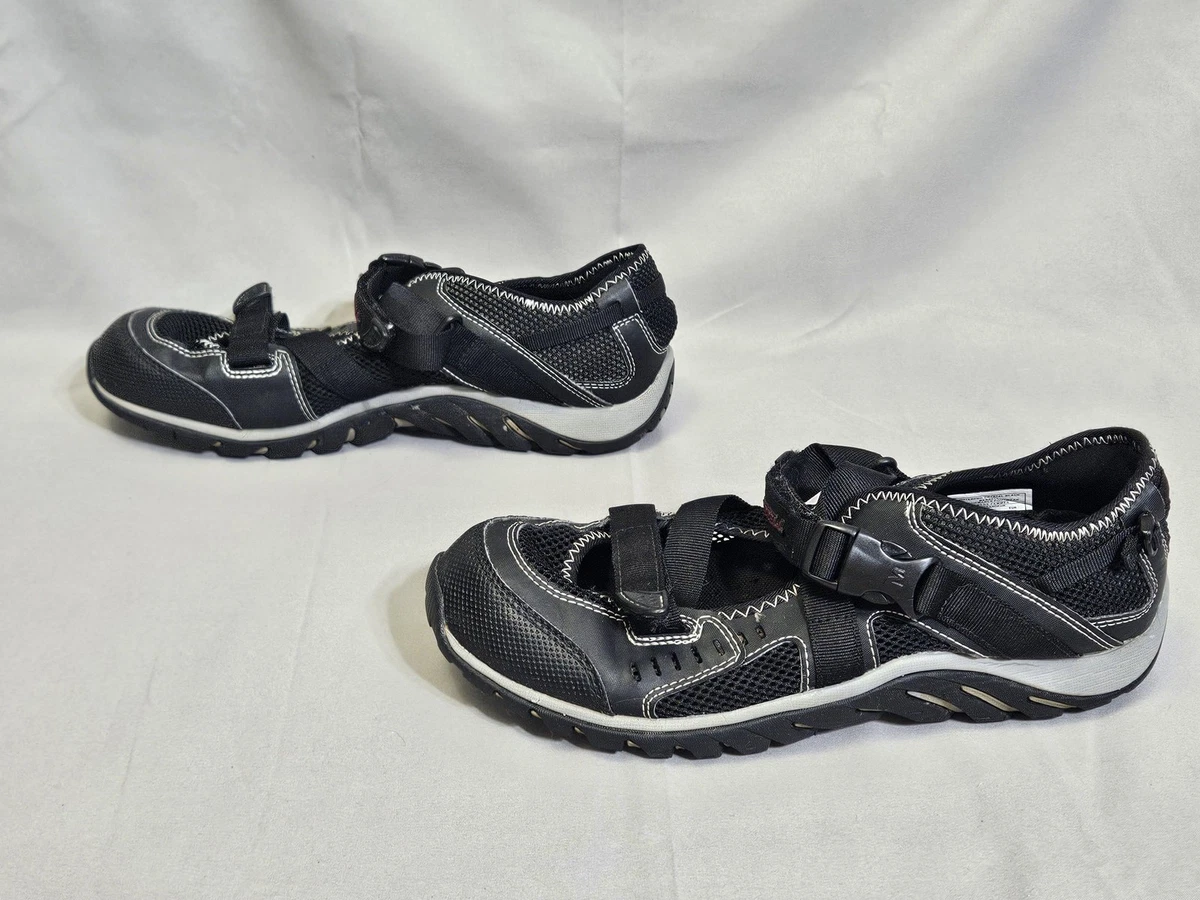 Merrell Vibram Black Performance Sandals Sz 11 Preloved In Good Condition Merrell Performance Sandals for Women for sale | eBay main image 3