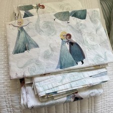Pottery Barn Kids Disney's Frozen Youth Bed Three Piece Sheet Set