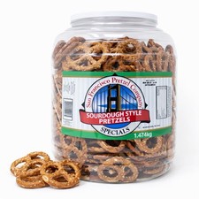 Sourdough Style Specials Pretzels San Francisco Pretzel Knots Jumbo Jar 1.47kg