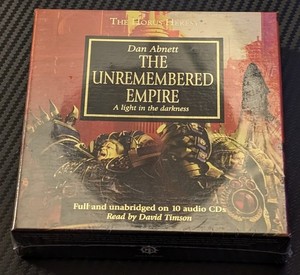 The Unremembered Empire Dan Abnett Audiobook, Warhammer 40K 40,000 Black Library