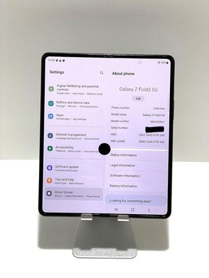 Samsung Galaxy Z Fold3 - 256 GB - Phantom Black (Unlocked)