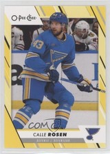 2023-24 O-Pee-Chee Yellow Border Calle Rosen #209 0g5j