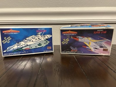 Star Blazers: Comet Empire Destroyer + Super Star 1980s Lot Of 2 New Open Box