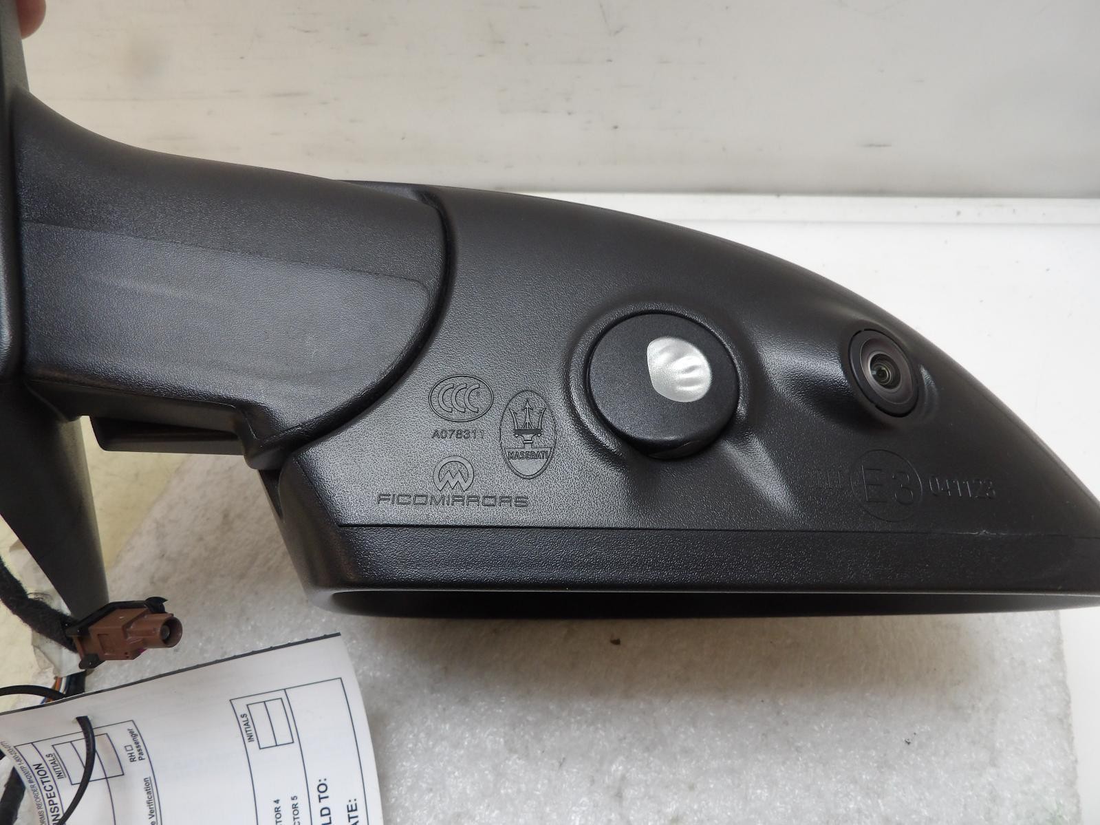 Maserati Quattroporte 2018-2019 Left Side mirror P/N 0095134S