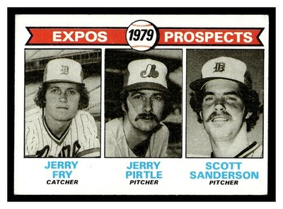 Expos 1979 Prospects Jerry Fry Gerry Pirtle Scott Sanderson) #720