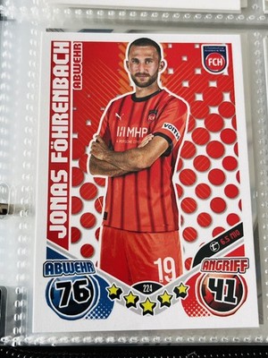 Topps Match Attax Bundesliga 25/26 Jonas Föhrenbach Heritage FC Heidenheim 