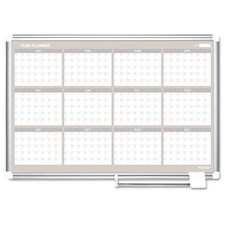 Bi-Silque GA03106830 36" Magnetic Dry Erase Calendar Board