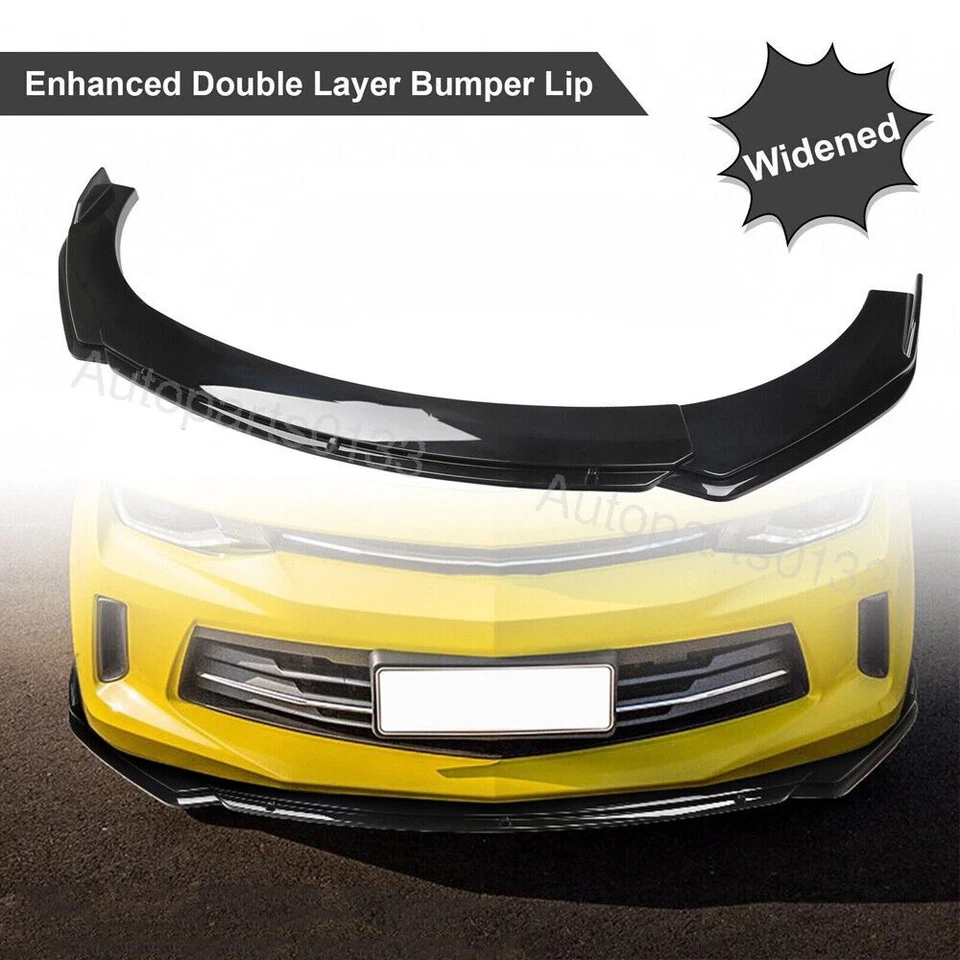 Front Bumper Lip Spoiler Splitter/Strut Rods/Side Skirts For Scion xA xB xD Foto 3 de 4