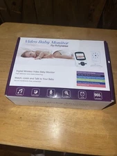 Babysense Video Baby Sleep Monitor Camera Wireless Digital 2 Way Talk Open Box