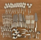 Lunt William & Mary Sterling Silver 12 Place Settings+ many extras