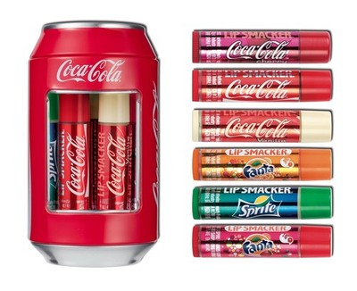 Lip Smacker, Coca-Cola Lippenbalsam-Sortiment, Feuchtigkeitsspendender,